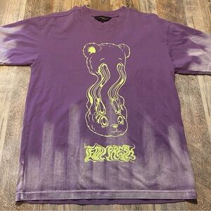 Teddy Fresh Acid Drip Brush Dye Tee